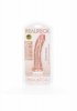Krzywy penis dildo na mocnej przyssawce 15 cm